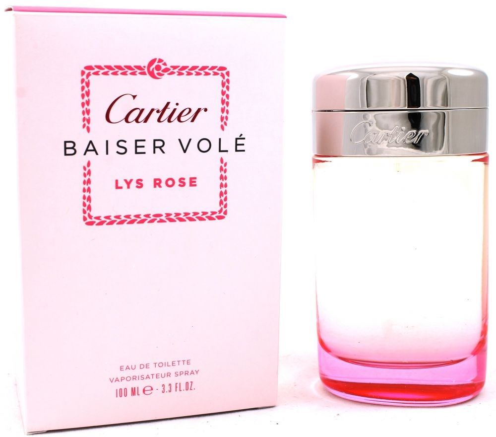Cartier Baiser Vole Lys Rose Women EDT 100ml